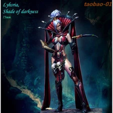 1:24 scale 75mm Resin Figures Model Kit The dark queen (no base)  G63