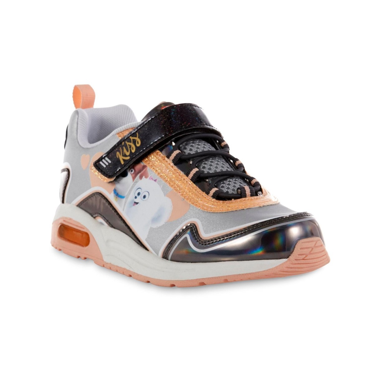 Youth Girl's The Secret Life of Pets Max and Gidget Light-Up Athletic Shoes  13M