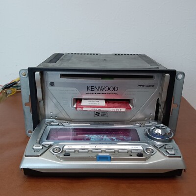 Kenwood DPX-8200WMP 2DIN Car Audio CD MD Head Unit Used Tested MD