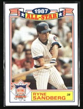 Ryne Sandberg 1988 All Star Game Commemorative Set #14 Baseball Card
