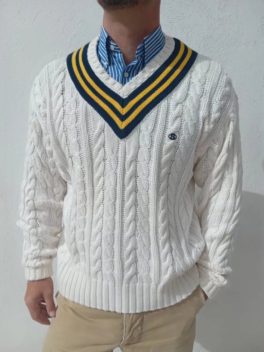 Pull de cricket homme sales
