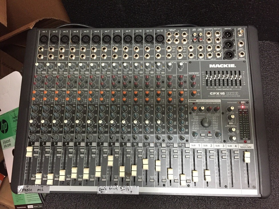 Mackie CFX16 MKII Mixer | eBay