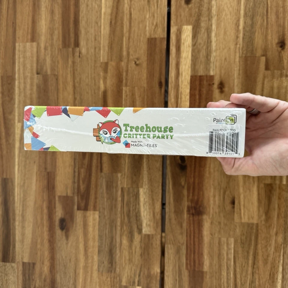 Treehouse Critter Party Made With Magna-Tiles PaintOn Ages 3-99 Crayola READ - Image 4 of 4