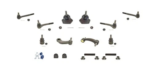 1991-1995 G30 G3500 GM Vans 14Pc Chassis Kit Ball Joints Tie Rods
