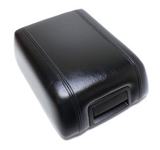 Ford F150 Lincoln Mark Lt Center Console Lid Black Leather 04-08 Ford F150 Lincoln Mark Lt Center Console Lid Black Leather 04-08