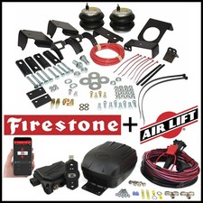 Firestone Rear Air Spring Bags Air Lift Compressor Kit Fits 2005-2023 Tacoma