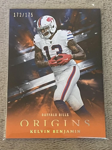 2018 Panini Origins #99 Kelvin Benjamin Orange #/175 Buffalo Bills