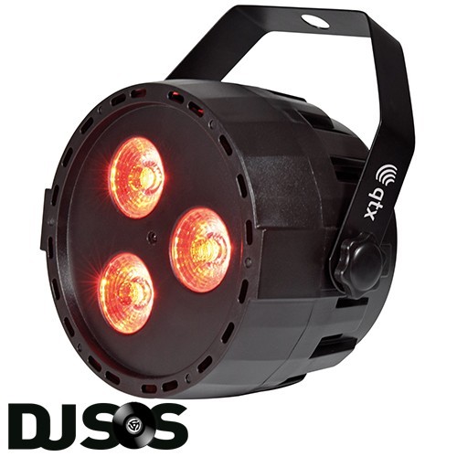QTX PAR-12 - 12W RGBW Mini LED DMX PAR Light FX DJ PA Stage Wash Lighting Effect