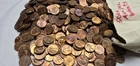 Lot 500 AU-BU Uncirculated Lincoln Wheat Penny Cent Mixed 1940’s-1950's 10 Rolls
