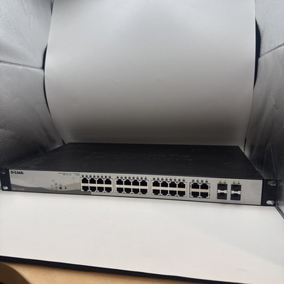 D-Link Switch DGS-1210-24P PoE, Manageable