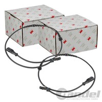 2X NK ABS-SENSOR Raddrehzahl Hinten Passend FüR Renault Fluence Grand Megane SCÉ