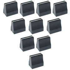 10PCS Black Slide Potentiometer Mixer Fader Knob Plastic Fader Cap Fader Slid...