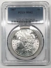 1887 P Morgan Silver Dollar PCGS MS-62 - VAM-11 Doubled 1