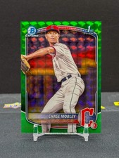 2025 Bowman Chrome Chase Mobley 1st Bowman Green Geometric Refractor /99