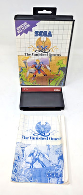 Ys the Vanished Omens Authentic, Tested - Sega Master System Manual cartridge