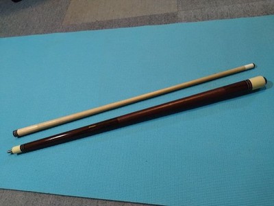 Old Adam Helmstetterキュー Adam Helmstetter Vintage Rosewood Pool Cue Straight Flat Joint