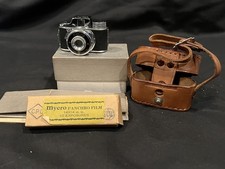 Mycro Mini Vintage Spy Camera Made In Occupied Japan With Case And film