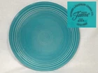 TURQUOISE Homer Laughlin FIESTA Ware 11-3/4" Chop PLATE Serving PLATTER Round