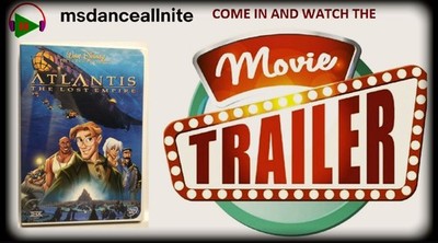 Disney's Atlantis: The Lost Empire (DVD,2001,Widescreen) Michael J. Fox