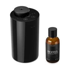 Waterless Essential Oil Diffuser Starter Kit with 30mL Hotel Scent Fragrance ...