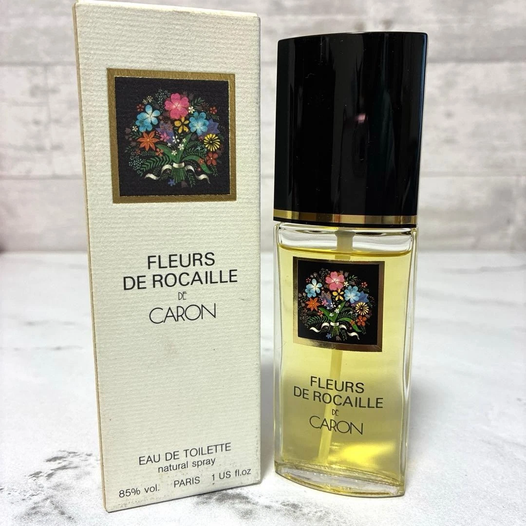 香水(女性用) Caron Fleurs de Rocaille Eau de Toilette Fleur De Rocaille By Caron Perfume for Women 3.3 oz EDT Spray Old