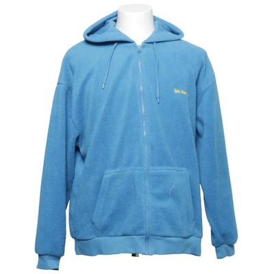 Iets Frans, Kapuzenpullover, Größe: M, Blau, Polyester, Fleece, Herren #TfA