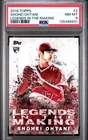 2018 Topps Update Legends In The Making #LITM2 Shohei Ohtani RC Rookie PSA 8