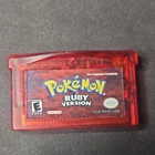 Nintendo Pokémon Ruby Version Game Boy Advance NTSC-U/C Pokemon Series