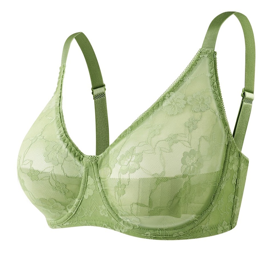 FEOYA Intimo Da Uomo Sissy Floreale Pizzo Reggiseno Calze Lingerie - Foto 4