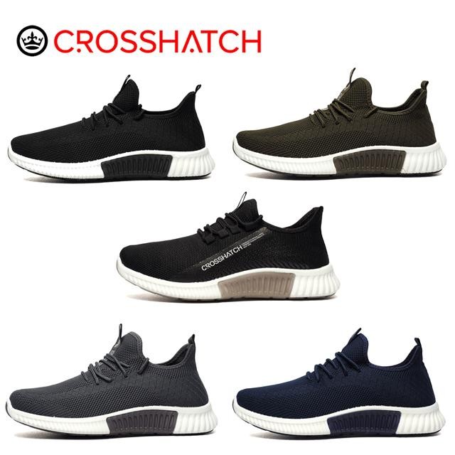 RRP Crosshatch Mens Trainers Casual Comfort Fashion Designer  Sneakers