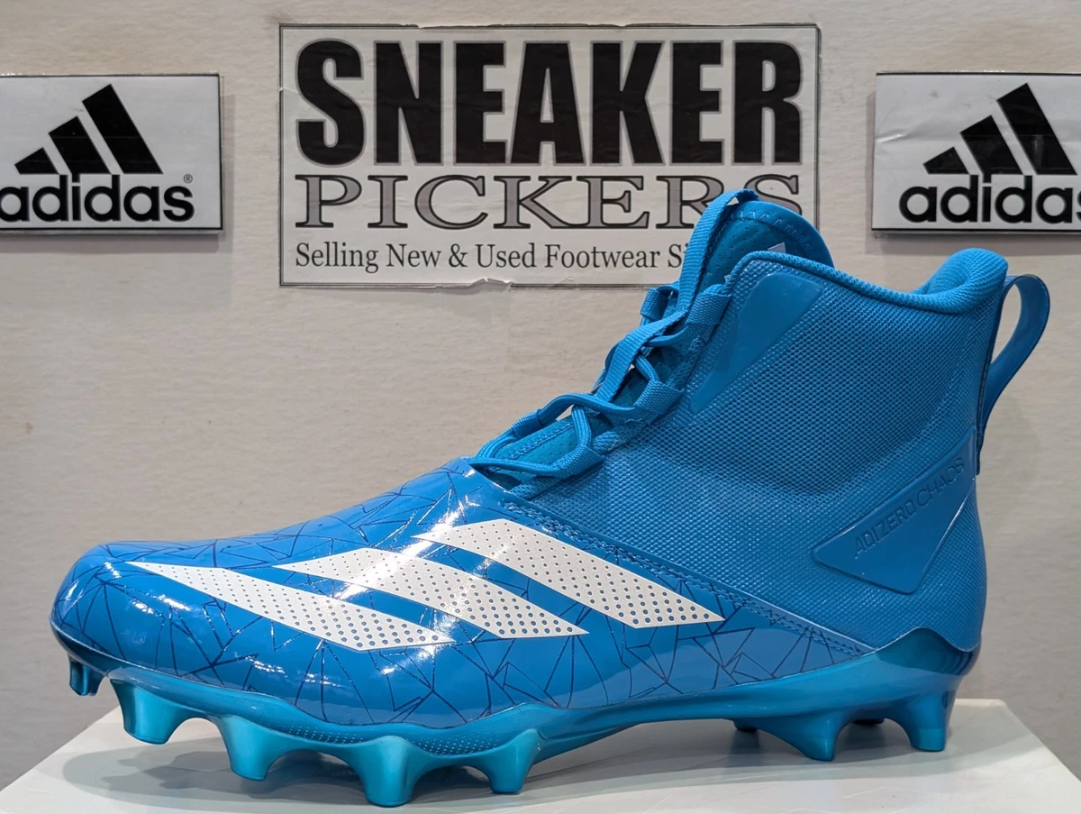NWT Adidas Mens Adizero Chaos Football Cleat - All American Bowl - IF9718  13 Size 8.5 - Mens Adidas Adizero Chaos Blue | Mercari main image 4