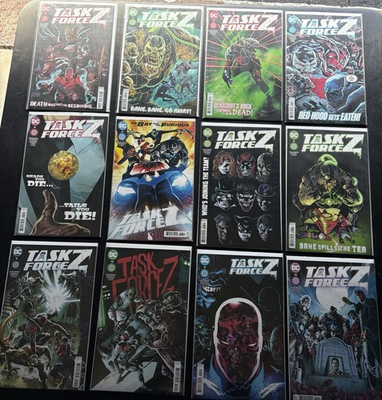 #ad Task Force Z 2021 DC #1 12 Complete Run Rosenberg Barrows DC Comics lot $42.99
