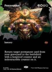 Perennation (Borderless) #368 Mythic Tarkir: Dragonstorm