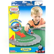 Thomas  Friends S-CURVE Take N Play Fold Out Train Track 6 Pack Tank Engine NEW