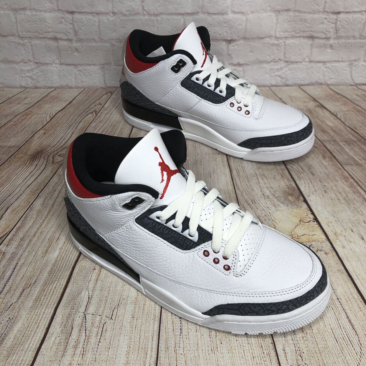 Air Jordan 3 Retro SE-T Denim Japan Exclusive White Fire Red Air Jordan 3 Retro SE-T Denim Japan Exclusive White Fire Red