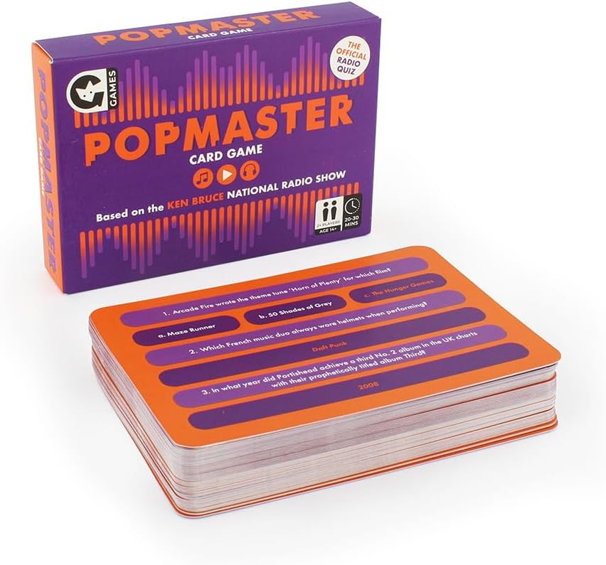 Ginger Fox Pop Master Official Radio Quiz - Fun Family Friendly Card Game - Image 2