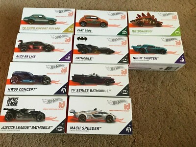 Hot Wheels ID Limited Run Collection Assorted Models Uniquely Identifiable 