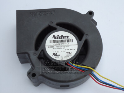 For NIDEC A34123-34CIS3 800-39488-01 Fan 12V 0.46A 4PIN | eBay