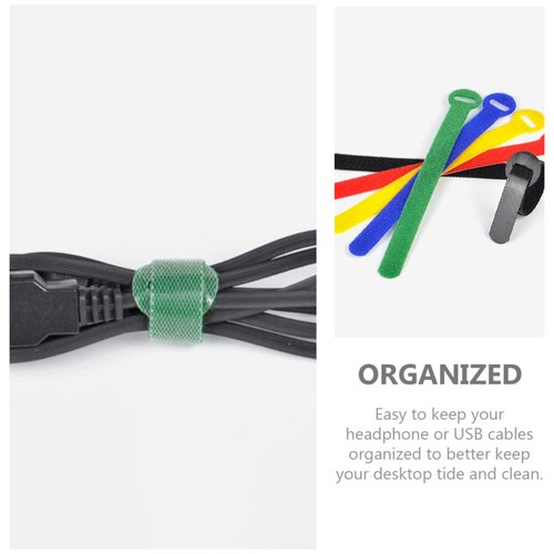 50 Pcs Cord Management Wrapper Usb Cable Winder Cord Organization Strap - Photo 8/12