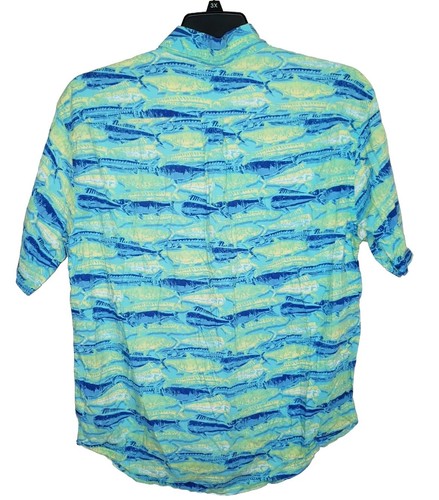 Mens Vineyards Vines Classic Fit Tucker Shirt short Sleeve Button Up Size Large - Picture 5 of 5