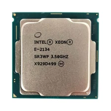 Intel Xeon E-2134 CPU 3.5GHz LGA 1151 71W Processor