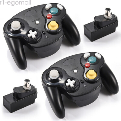 2.4G Wireless Controller Gamepad w/ Adapter For Nintendo Gamecube Classic GC NGC