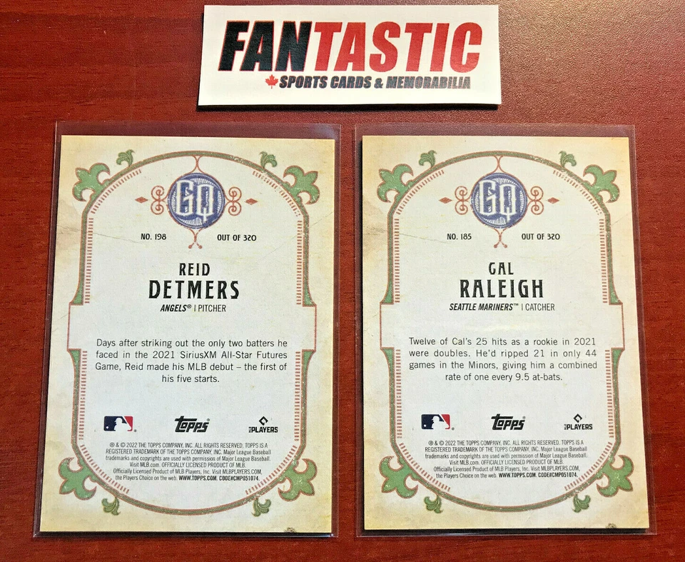 2022 Topps Gypsy Queen GQ CHROME Insert Card YOU PICK - Image 2 of 2