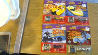 Set Of 4 Different 1997 JL Speed Racer 1/64 Diecast All Mint On Card