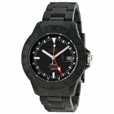 Toy Watch Unisex Jet Lag Black Plasteramic 40mm Watch F1604  display picture 2