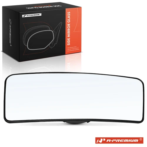 A-Premium Passenger Lower Towing Mirror Glass with Manual Adjust for Ford F-150