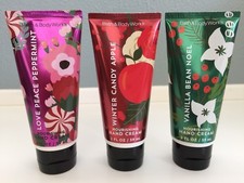 Bath Body Works Nourishing Hand Cream Winter Candy Apple Peppermint Vanilla Be
