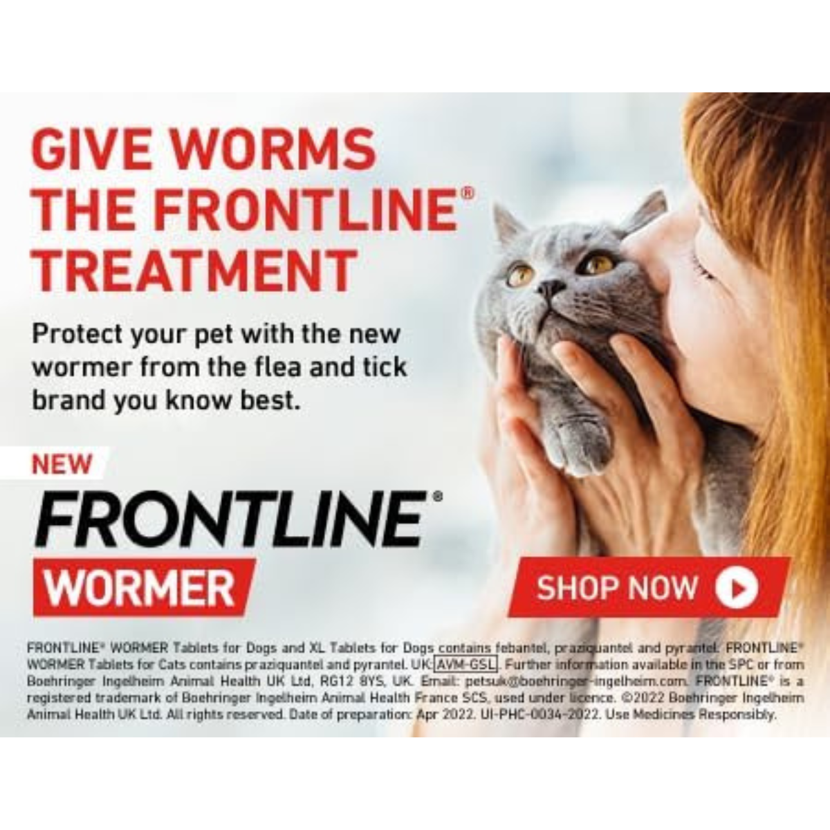 Frontline Flea & Tick SpotOn Treatment for Cats 36 pipettes Cat