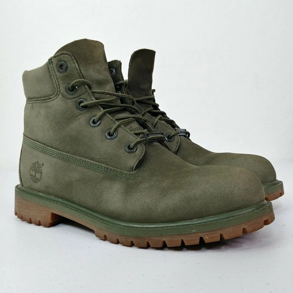 Olive color timberlands deals