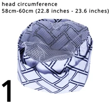 Japanese Unisex Beanie Cap Hat Floral Striped Cooking Chef Kitchen Sushi Working